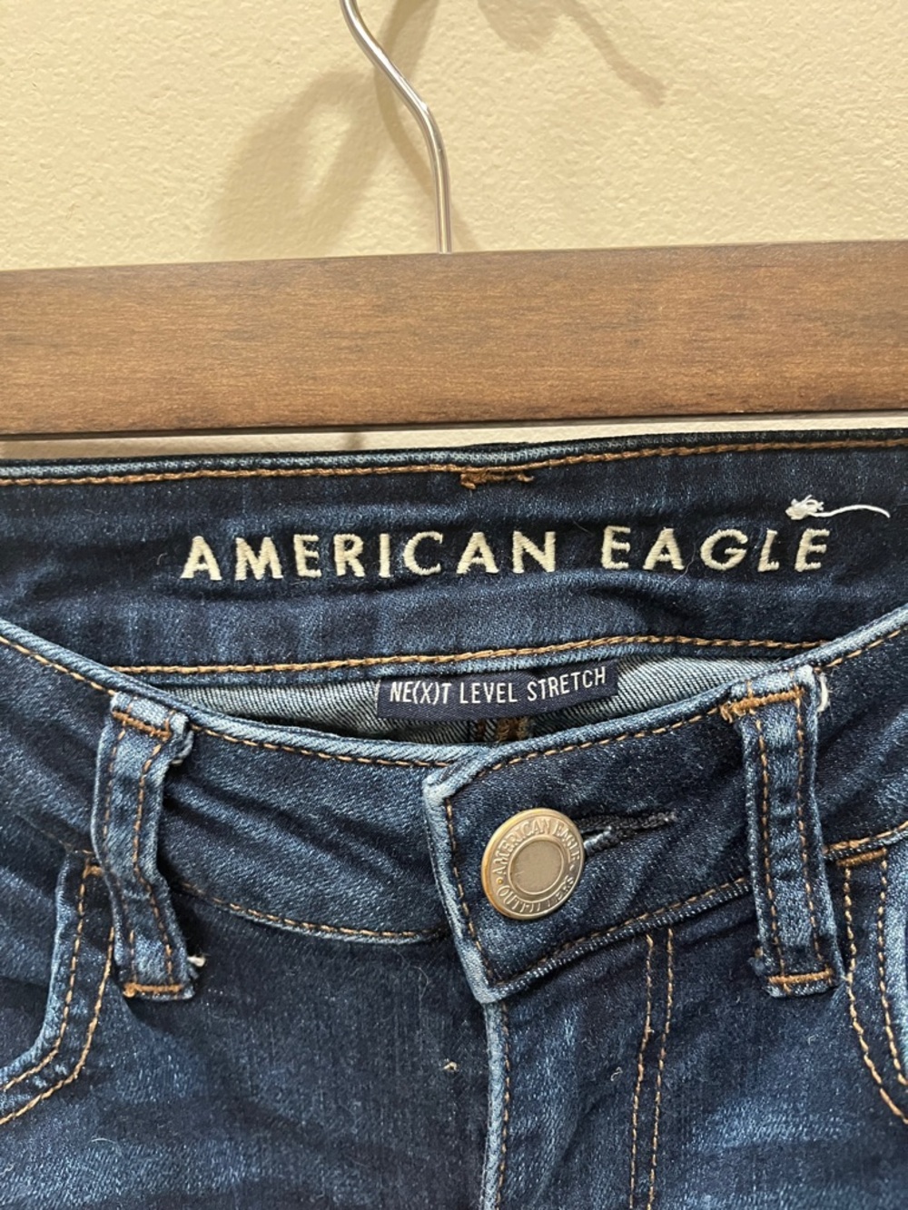 American Eagle Outfitters Skinny NEXT LEVEL size 0 - Picture 2 of 6